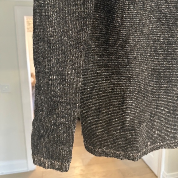ANAGRAM Grey and Taupe Baby Alpaca Sweater - Size L. Super-cozy! - Picture 4 of 12